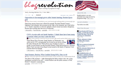 Desktop Screenshot of blogrevolution.com